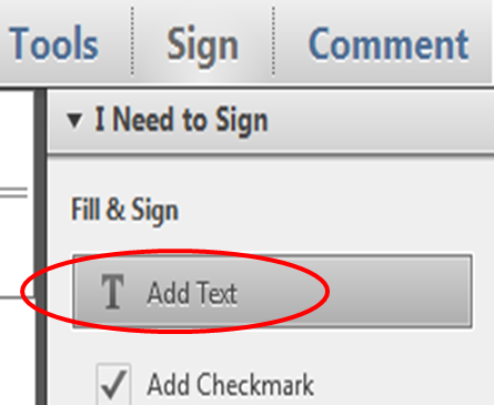 adobe sign and fill box