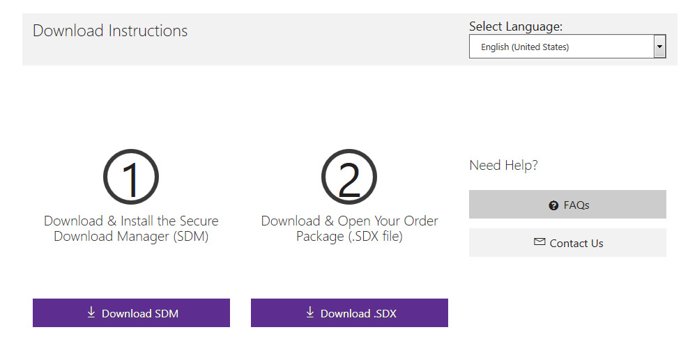 sdx download manager